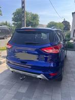 Ford Kuga Titanium versie 2.0 Diesel, Auto's, 4 zetels, 4 cilinders, Blauw, Leder en Stof