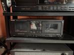 PHILIPPS - FC772 stereocassettedeck met dubbele logica, Audio, Tv en Foto, Cassettedecks, Ophalen, Dubbel, Philips