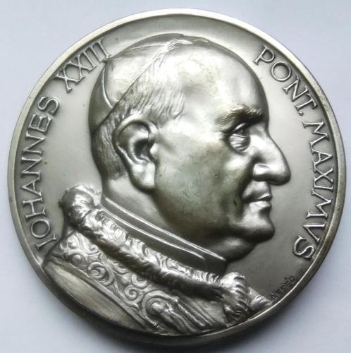 medaille johannes 23 pont maximus mater boni consilii, Postzegels en Munten, Penningen en Medailles, Overige materialen, Ophalen of Verzenden