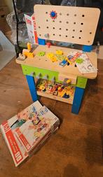 HAPE houten werkbank, Ophalen, Gebruikt, Meubelstuk of Keukentje
