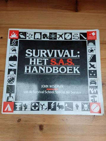 Boek: survival het SAS handboek, john wiseman, Enlèvement ou Envoi, Convient aux enfants, Utilisé, Autres sujets/thèmes