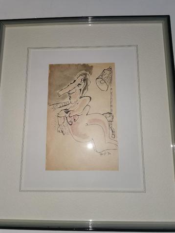 Lucebert  Gesigneerd en gedateerd  1970   Tekening    Afmeti beschikbaar voor biedingen