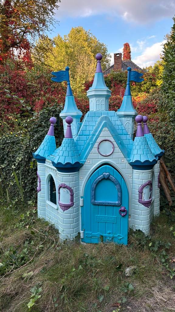 Elsa huisje te koop, Kinderen en Baby's, Speelgoed | Buiten | Speelhuisjes, Plastic, Ophalen of Verzenden