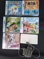 Très belle ds lite blanche avec 5 jeux.. Rendez-vous possibl, Consoles de jeu & Jeux vidéo, Enlèvement ou Envoi, Comme neuf