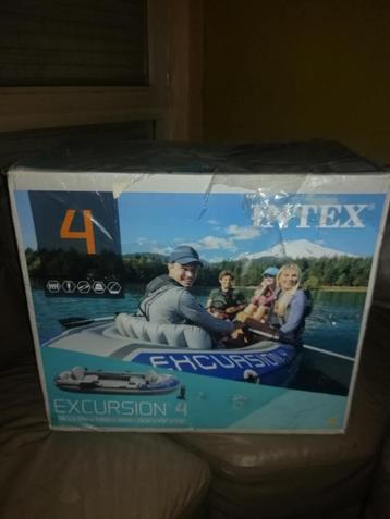 Intex Excursion 4 (bateau gonflable), Enlèvement ou Envoi, Neuf