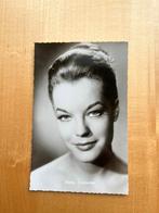 Fotokaart filmster Romy Schneider-Jaren 60, Envoi, Utilisé, Film, Photo ou Carte