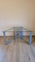 Meuble TV en verre, Verre, Moins de 100 cm, Comme neuf, 100 à 150 cm