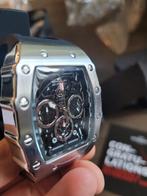 Rotorcraft Commander RC6901 Chrono Nieuw! t.w.v € 589-,, Enlèvement ou Envoi, Étanche, Neuf, Argent