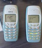 NOKIA 3410 x2 + opladers + reserve batterij, Gebruikt, Blauw, Geen camera, Ophalen of Verzenden