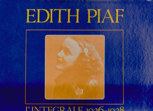 Edith PIAF - L'intégrale 1936-1938 - Coffret de 3 disques, Cd's en Dvd's, Vinyl | Verzamelalbums, Zo goed als nieuw, Humor en Cabaret