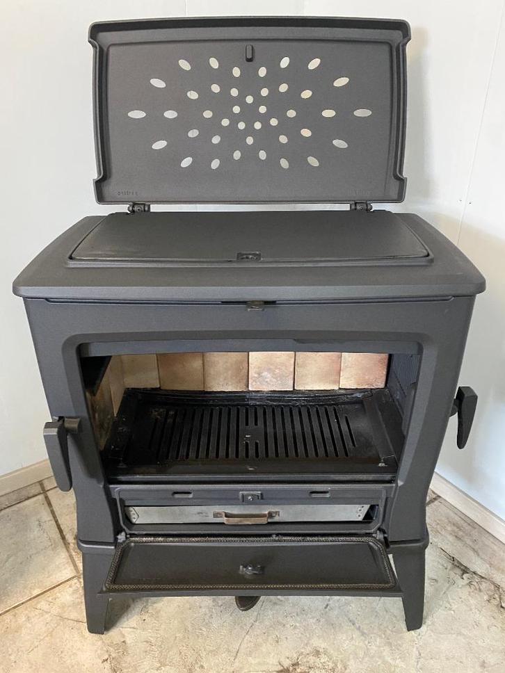 Dovre Tai 55 Cuccina en parfait état., Maison & Meubles, Poêles, Comme neuf, Autoportant, Multi-brûleur, Bois, Enlèvement