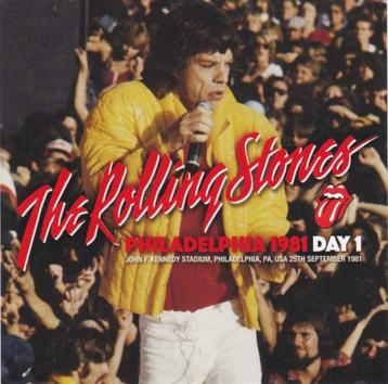 2 CD's - ROLLING STONES - Philadelphia 1981 beschikbaar voor biedingen