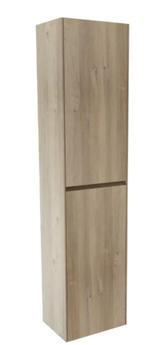 Storke Edge zwevende kolomkast ruwe eik 40 x 30 x 170 c, Maison & Meubles, Salle de bain | Meubles de Salle de bain, 25 à 50 cm