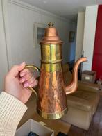 Antiek koperen kan met koffie of theefilter Ottomaans, Ophalen