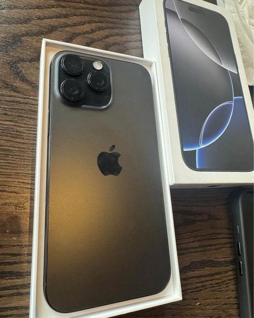 iPhone 16 Pro Max 256gb Black, Telecommunicatie, Mobiele telefoons | Apple iPhone, Zo goed als nieuw, 256 GB, Zonder abonnement