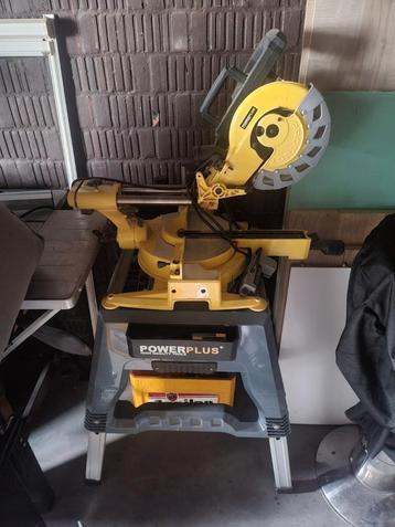 PowerPlus afkortzaag op staander, Enlèvement, Utilisé, Scie à onglet