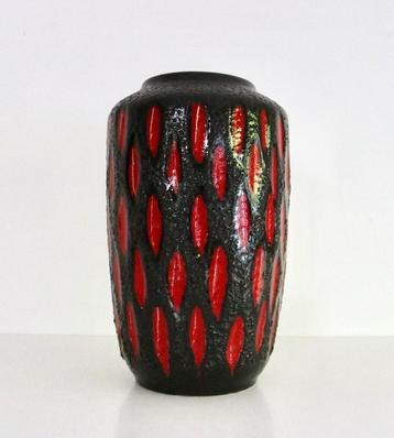Vintage Vaas West germany / Seventies lava keramiek beschikbaar voor biedingen