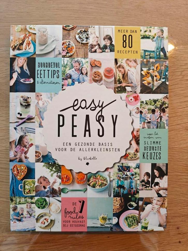 Vera van Haren - Easy peasy, een gezonde basis voor kinderen, Boeken, Zwangerschap en Opvoeding, Zo goed als nieuw, Ophalen of Verzenden