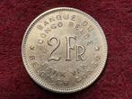 Belgisch Congo - 2 Frank 1947 (#036#), Postzegels en Munten, Munten | Afrika, Ophalen of Verzenden, Losse munt