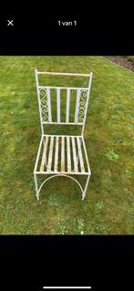 Tuinstoel in smeedijzer, Tuin en Terras, Ophalen, Zo goed als nieuw