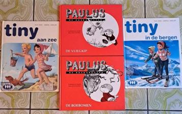 Set van 4 kinderboeken – Tiny en Paulus de Boskabouter beschikbaar voor biedingen