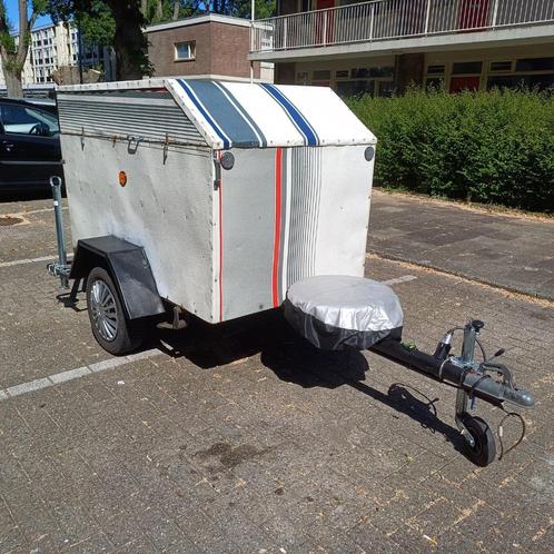 Ruime Gebruikte gesloten bagagewagen. ROTTERDAM., Auto diversen, Aanhangers en Bagagewagens, Gebruikt, Ophalen