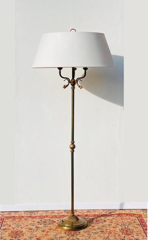 Vloerlamp * Hollywood Regency * Vintage 50s staanlamp, Huis en Inrichting, Lampen | Vloerlampen, Gebruikt, Ophalen of Verzenden