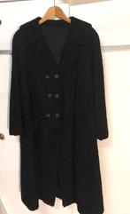 Zwarte jas - Astrakan Breitschwanz, Ophalen, Zo goed als nieuw, Zwart