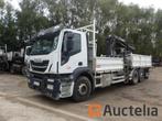 Camion double benne avec grue Iveco 2Y3C (2020-122.764 km), Achat, Entreprise, Iveco, Autres carburants