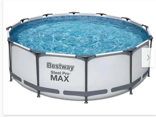 piscine Bestway Steel pro max, Jardin & Terrasse, Piscines, Comme neuf, Piscines hors sol, 80 à 120 cm, 200 à 400 cm, 300 cm ou plus