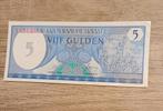 5 oude gulden, Postzegels en Munten, Ophalen of Verzenden, Los biljet
