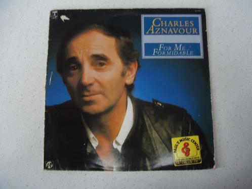LP van "Charles Aznavour" For Me Formidable anno 1980., CD & DVD, Vinyles | Musique du monde, Utilisé, Européenne, 12 pouces, Enlèvement ou Envoi