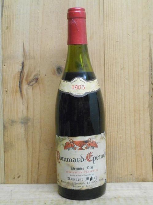 MILLESIME TRES RARE * 60 ANS * POMMARD EPENOTS 1965, Verzamelen, Wijnen, Nieuw, Rode wijn, Frankrijk, Vol, Ophalen of Verzenden
