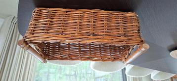 Rotan mand 53 x 32 x 20cm beschikbaar voor biedingen