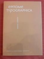 Epitome Typographica - Herman Lampaert, Ophalen, Herman Lampaert, Zo goed als nieuw, Overige onderwerpen