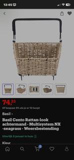 Fietsmand e-bike of gewone fiets nieuw, Enlèvement ou Envoi, Neuf, Panier de vélo, Basil