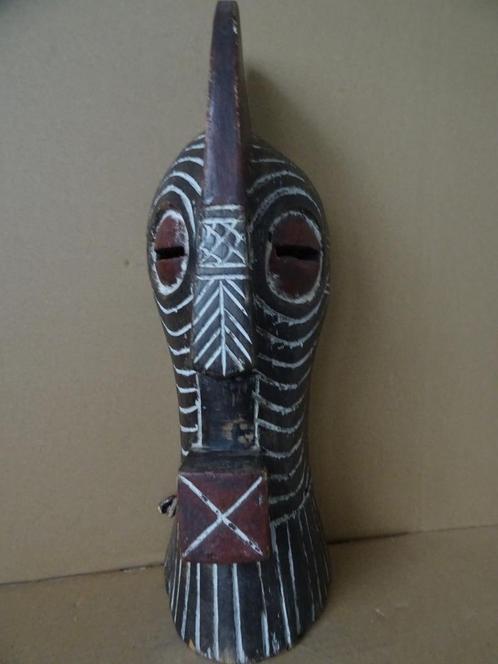 Afrikaans masker Songye Kifwebe mask healing mask DRC 43cm, Antiek en Kunst, Kunst | Niet-Westerse kunst, Ophalen of Verzenden