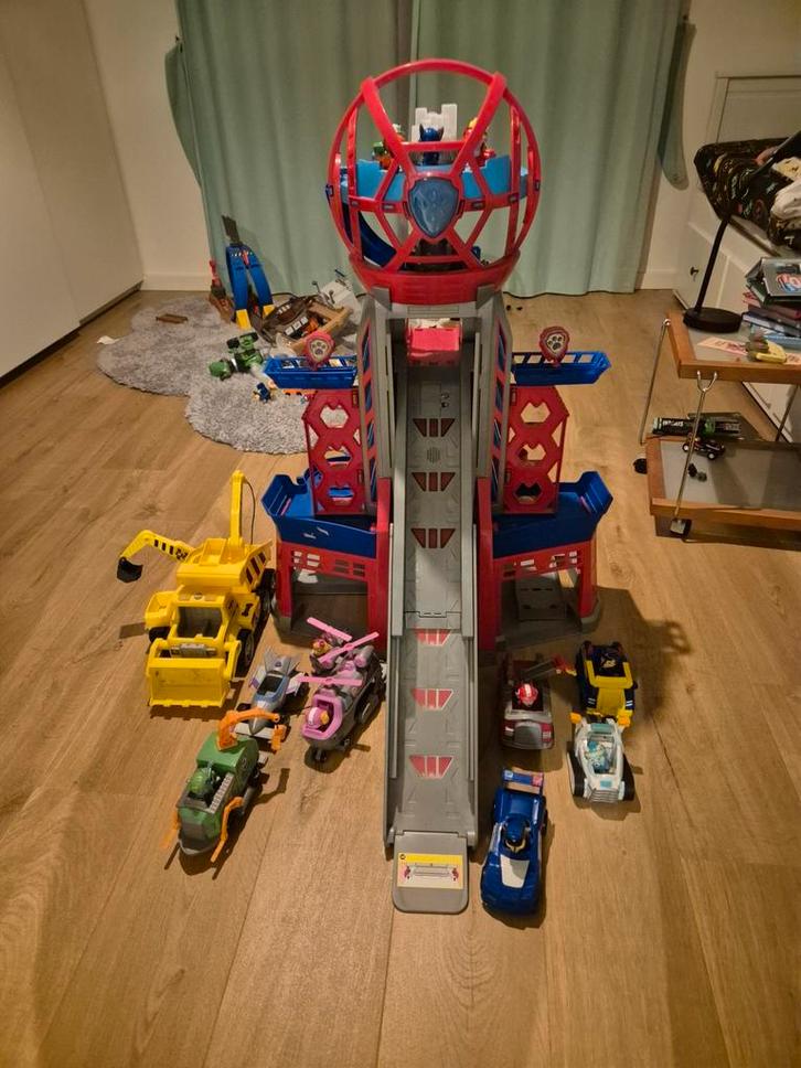 Paw Patrol ultimate city tower + voertuigen, Kinderen en Baby's, Speelgoed | Actiefiguren, Ophalen
