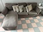 IKEA EKTORP 3-zitsbank met dagbed, Hakebo donkergrijs, Huis en Inrichting, Ophalen, Gebruikt, Stof, Divan
