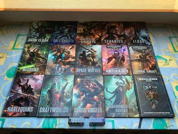 Warhammer 40000 boeken beschikbaar voor biedingen