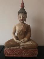 Houten gesculpeerde boedha uit Bali, Ophalen, Zo goed als nieuw