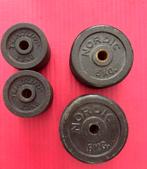 Halterschijf 6kg, 5kg en 2,5kg met 30mm boring, Sport en Fitness, Ophalen, Zo goed als nieuw, Halterschijven