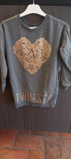 grijze jurk  / tuniek Twinset Simona Barbieri maat 152, Meisje, Ophalen of Verzenden, Zo goed als nieuw, Jurk of Rok