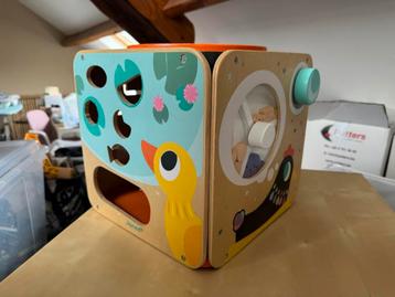 Cube d‘activité pour les tout-petits de la marque Janod, Enlèvement, Comme neuf