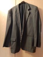 Herenvest blazer vest blauw geruit maat 50, Ophalen, Zo goed als nieuw, Maat 48/50 (M), Blauw