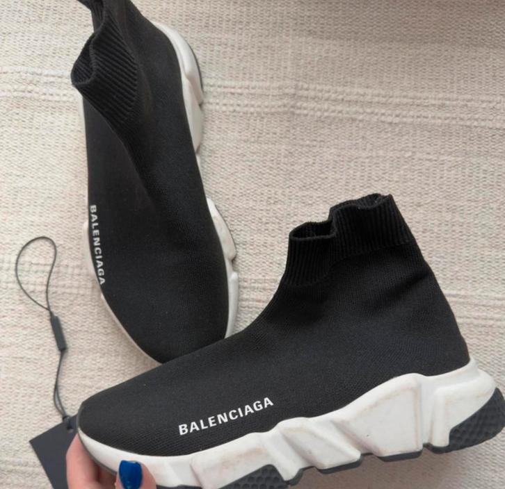 Balenciaga – Speed Trainer noir, Kleding | Dames, Schoenen, Zo goed als nieuw, Wit, Ophalen