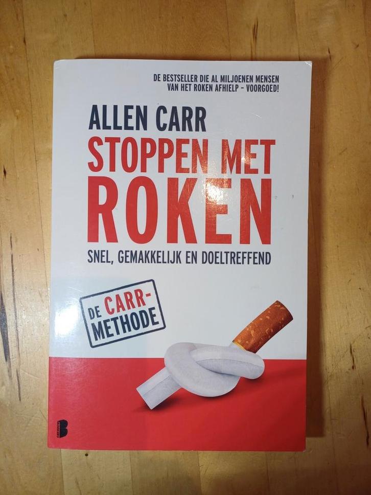 Allen Carr - Stoppen met roken, Boeken, Gezondheid, Dieet en Voeding, Zo goed als nieuw, Ophalen of Verzenden