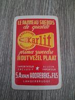 1 speelkaart Karlit, Ophalen of Verzenden, Zo goed als nieuw