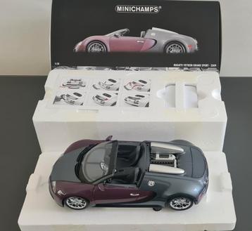 Bugatti Veyron Gran Sport 2009 1/18 Minichamps beschikbaar voor biedingen