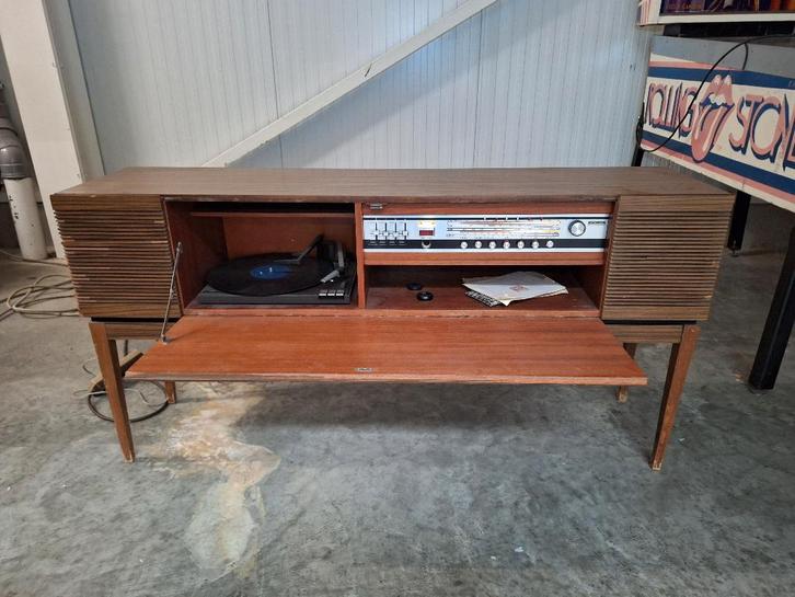Meuble radio avec tourne-disque Neckermann RETRO, Collections, Rétro, Maison et Meubles, Enlèvement